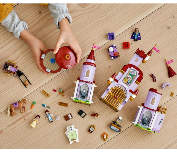 LEGO Disney Princess 43196 Zamek Belli i Bestii - 1020011 - zdjęcie 3